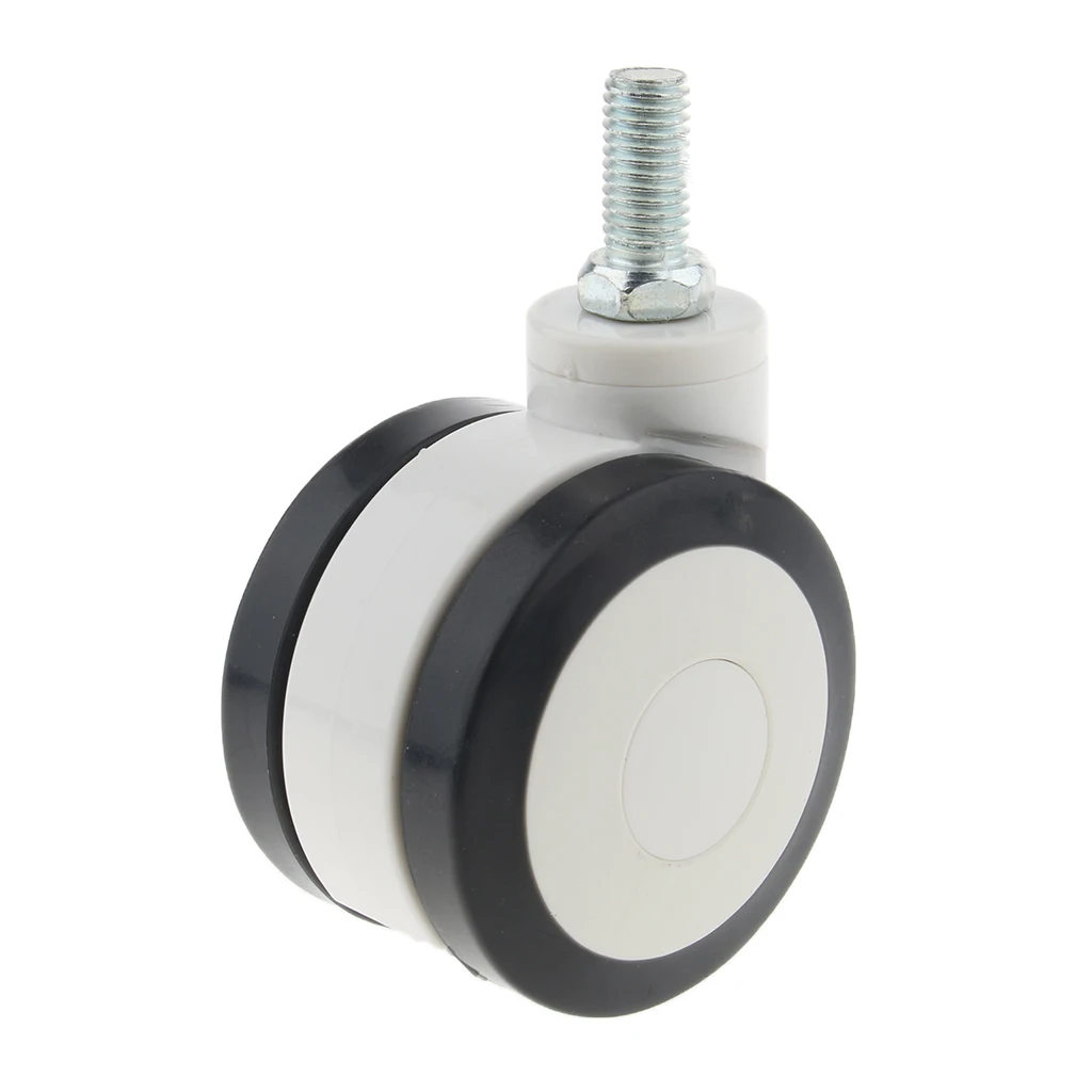 5 inch Swivel Caster Wheels Heavy Duty Polyurethane Wheel Universal for Office Chair Wheelchair Quiet Protect
