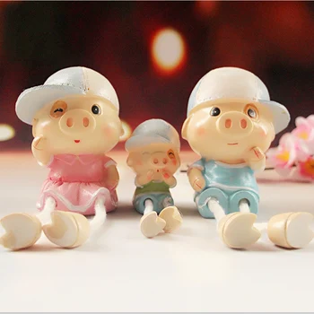 

Household Decor Cute Pig Solar Doll Solar Ornaments Car Decoration Desktop Decoration Crafts Figurines