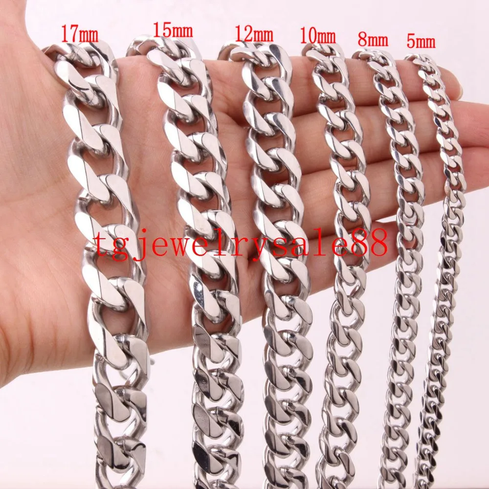 5/8/10/12/15/17/19mm Wide Biker Men 