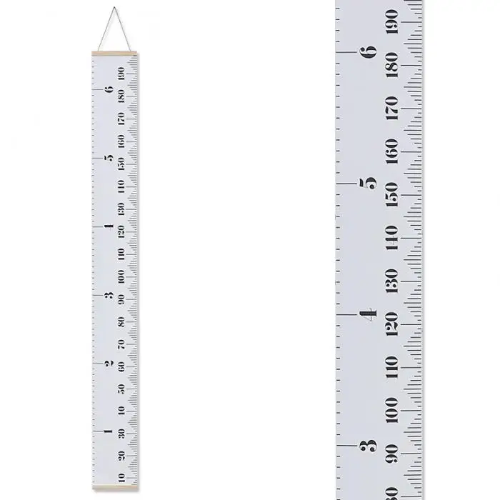 Waterproof Height Measure Wall Hanger Kids Growth Chart Wall Tattoo for Nursery Room Decor GHS99