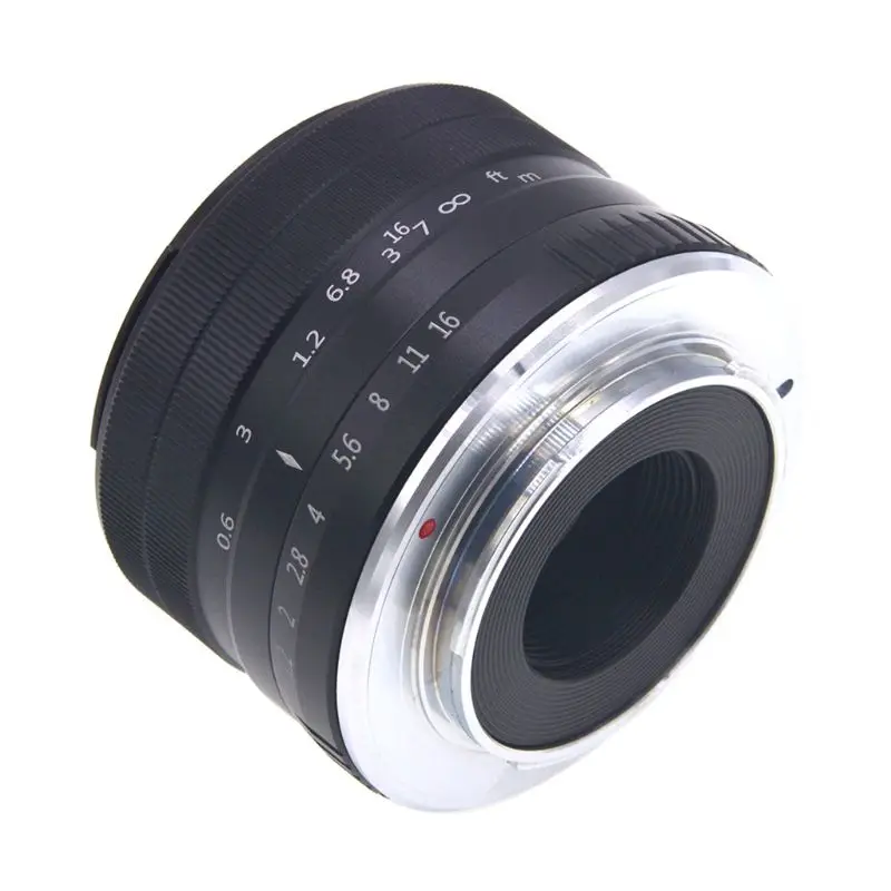 

35MM F1.2 Large Aperture Prime APS-C Manual Focus Lens for Fuji X Mount Mirrorless Cameras X-A1 X-A10 X-A2 X-A3 X-at X-M1 X-M2 X