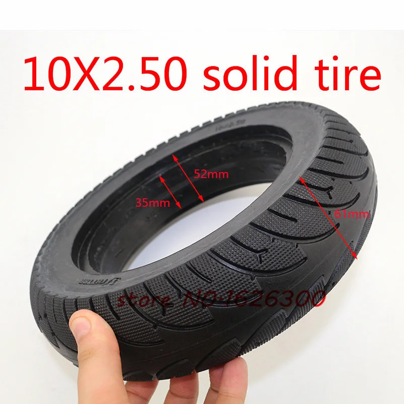 Размер 10 дюймов твердая шина tyre10x2.50 подходит для электрического скутера