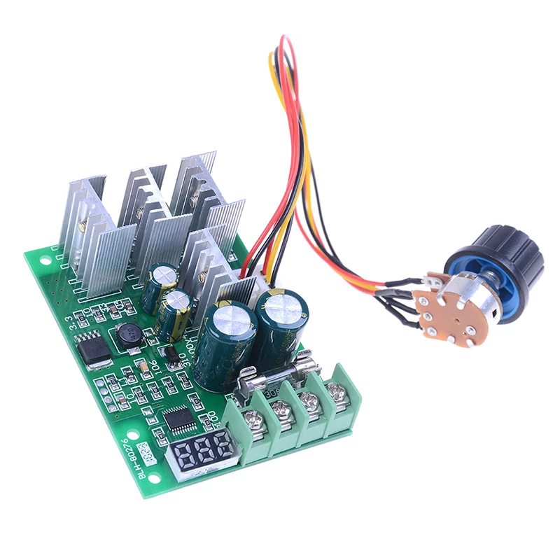NEW DC10-60V DC 30A Motor Speed Control Regulator PWM Motor Speed Controller Switch Current Regulator High Power Drive Module