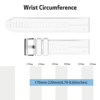 

Silicone Wristband Replacement Quick Release Strap Accessories for Garmin fenix 5/5 Plus/935/S60 JR Deals