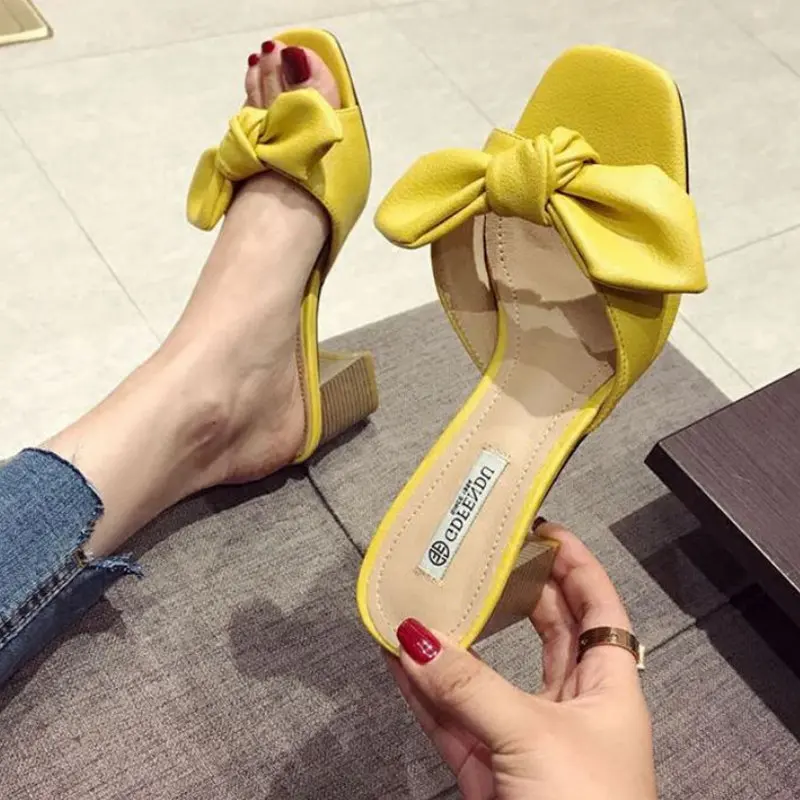 

Y459 Women's Slippers fashion style summer outside pu Women's Slippers good quality