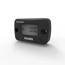 Wireless Vibration Hour Meter Digital Waterproof Diesel Hour Meter for All Engine ATV UTV dirtbike motobike digital lcd tachometer hour meter thermometer temperature for gas utv atv outboard buggy tractor jet ski paramotor
