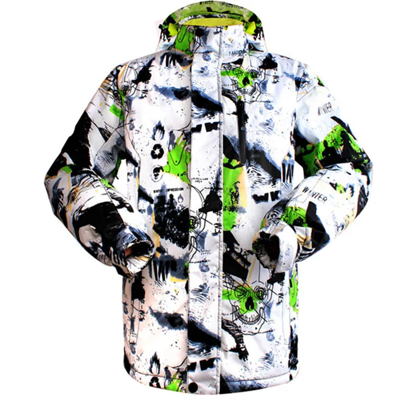 

SAENSHING Ski Jacket Men Winter Snowboard Jacket Waterproof Thicken Super Warm Ski Clothing Men's Skiing Snowboarding Jackets