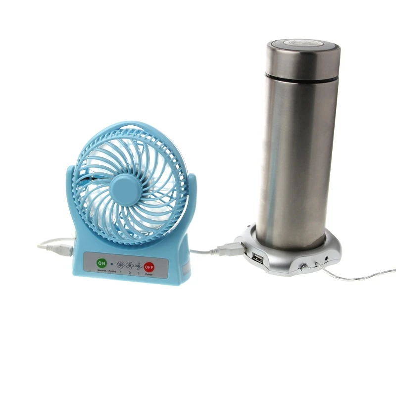 

2019 New USB Tea Coffee Cup Mug Warmer Heater Pad with 4 Port USB Hub PC Laptop