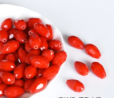 

BEAUCHAMP 3*5mm Red Crystal Czech Beads Teardrop Tassel Earring Faceted Necklace Sewing Diy Jewelry Spacer Bracelet Accessories