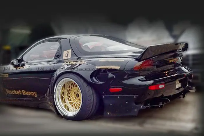 RX-7 FD Rocket Bunny Style Rear Spoiler(8)_1