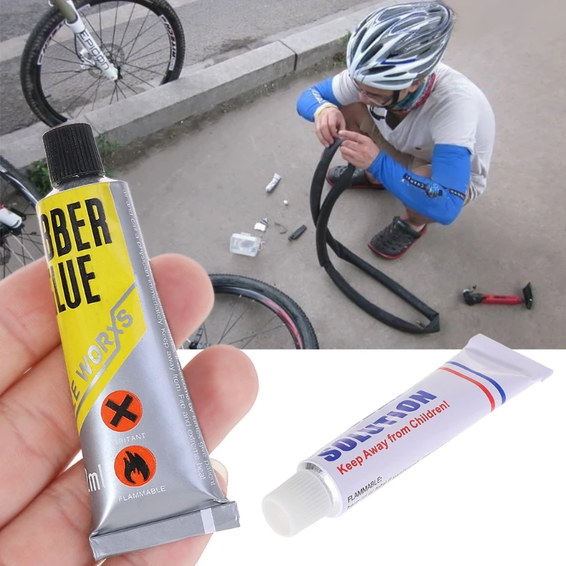 

Bicycle Tire Repair Glue 5ml/12ml Portable Mountain Bike Cement Rubber Solution