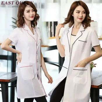 

Lab coat white medical clothing unifroms hospital gown doctor nurse clinical uniform dentist clothing women men lab coat NN0427