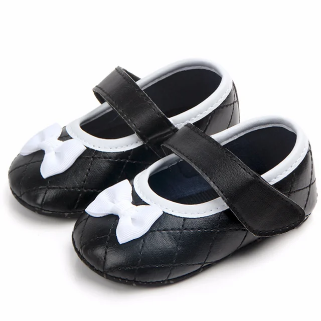 infant girls black shoes