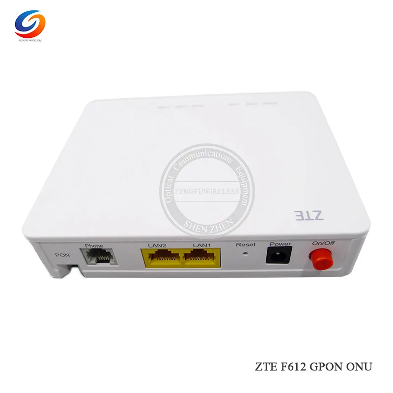 

2019 new Orinigal F612 GPON 1GE+1FE+1Tel terminal FTTH ONT apply to FTTH modes, English version H.248 / SI