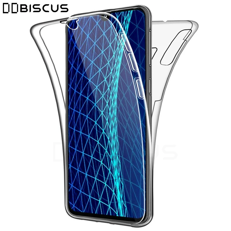 Двойной Мягкий защитный силиконовый чехол для Samsung Galaxy A10 A30 A40 A50 A20 A70 A20E A30s A01 A41 A51