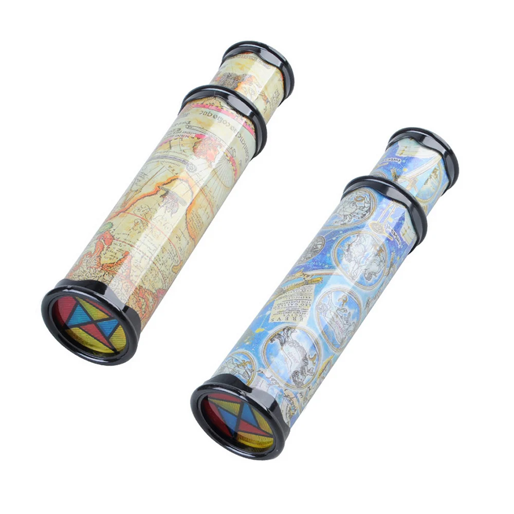 Colorful Kaleidoscope Children's Toys Early Educational Science Toy Cartoon Classic Toy Twisting Kaleidoscopes Rotating Random