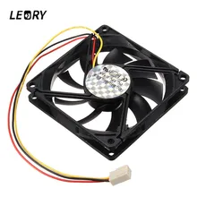LEORY 3Pin 40mm*40mm*10MM Durable DC 12V Internal Desktop Computer CPU Case Cooling Cooler Silent Fan 4cm