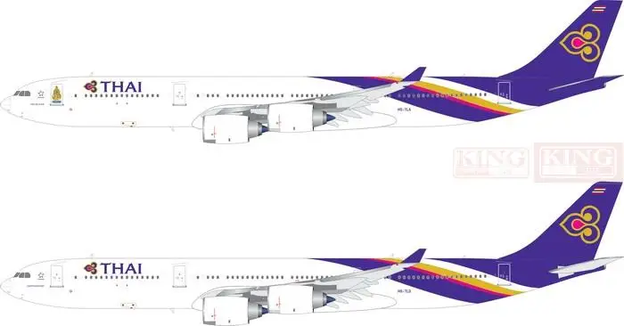 100033A/100033B A340-500 Pre Sale: Thailand Airlines 1:200 Eagle commercial jetliners plane model hobby