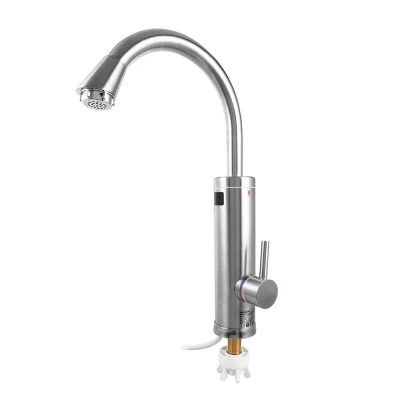 Tankless Электрический водонагреватель кран с светодио дный цифровой Дисплей для Кухня Ванная комната