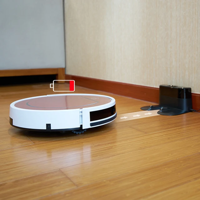ILIFE V7s Plus Robot Stofzuiger Sweep & Nat Mop Tegelijk Voor Harde Vloeren & Tapijt Run 120 minuten voordat automatisch Opladen 4