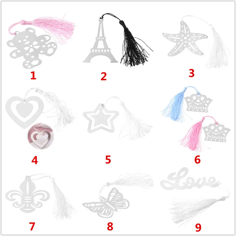 Пустотелая Закладка в виде морской звезды, подарки на свадьбу, вечерние закладки, металлический декор, Новинка