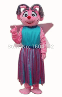 

Abby Mascot Costume sesame street Abby mascot costume elmo Free shipping