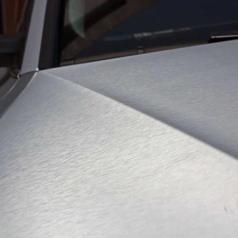 Brushed Aluminum vinyl stickers vinyl car with Air Bubble 1.52x30m/roll