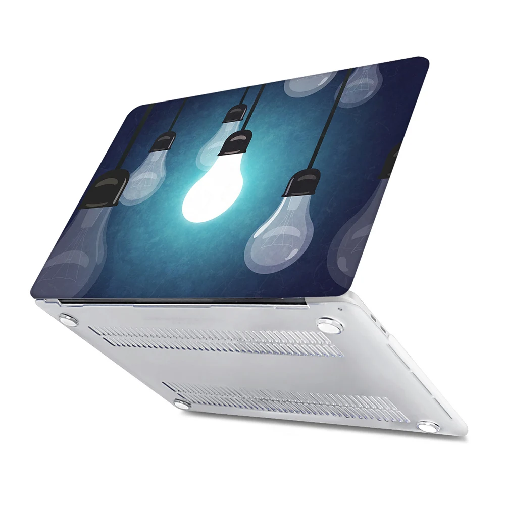 Для MacBook Pro 12 13 15 retina кристально чистый чехол для ноутбука Apple MacBook Air 11,6 13,3 дюймов Pro 1" 15" Touch Bar