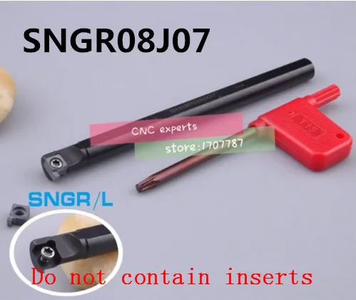 

SNGR08J07 Internal Grooving Turning Lathe Boring Bar Tool Holder For Lathe Machine CNC Cutting Turning Tool Holder S08H-SNGR07