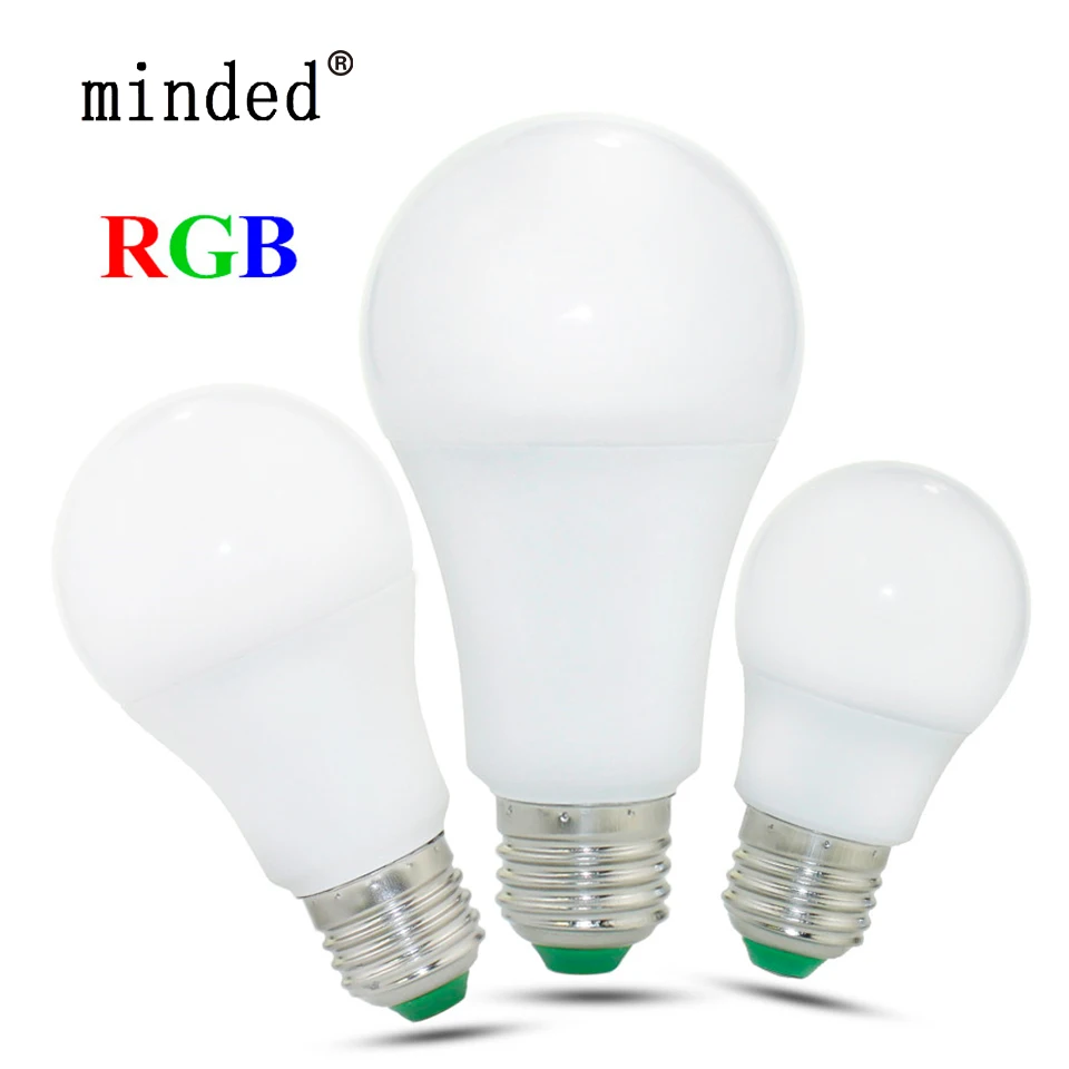 RGB RGBW RGBWW Bombilla Led E27 Regulable 15 W 10 W 5 W 85-265 V Control remoto RGB bombilla Led E27 16 colores Dimmable decoración bombillas RGB RGBW RGBWW Bombilla Led E27 Regulable 15 W 10 W 5 W 85-265 V Control remoto RGB bombilla Led E27 16 colores Dimmable decoración bombillas