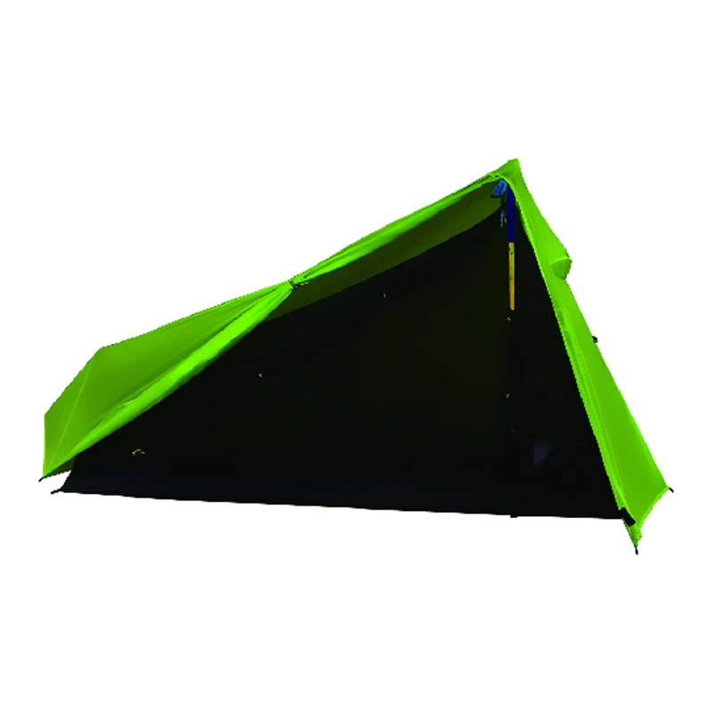 Tienda de campaña ultraligera, refugio de aleación de aluminio con