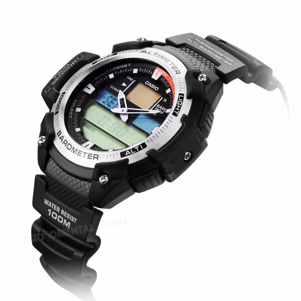 Casio watch 2017 хронограф спорт мужские часы лучший бренд класса люкс военно кварцевые