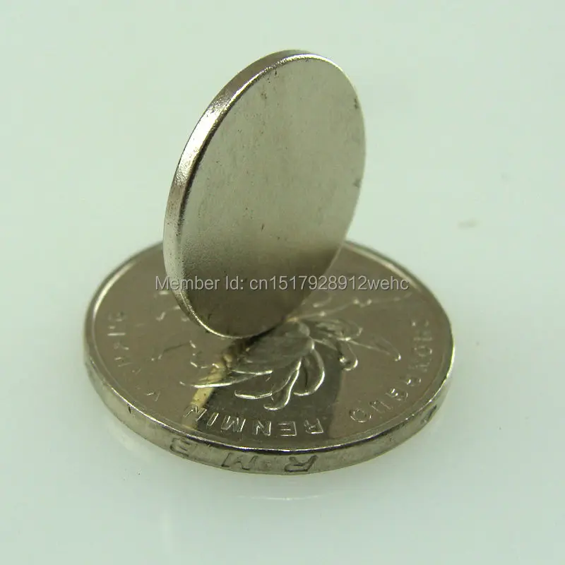 

50PCS disc D18*1.5MM extremely strong power small sintered neodymium ndfeb permanent rare earth magnet fasterners