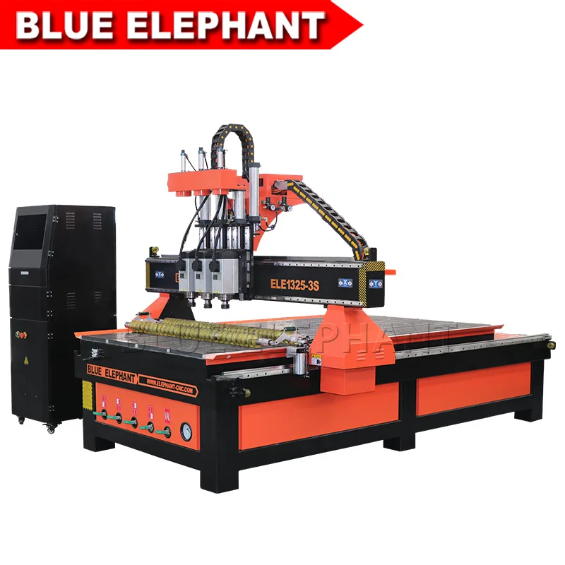 Wood carving machine atc multihead spindle router 1325 k2 cnc economic | Инструменты