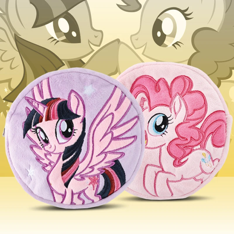 Fashion Children Mini Round pony Handbag for Girl Shoulder Bag  Crossbody Purse Bags High Quality Coin Purse