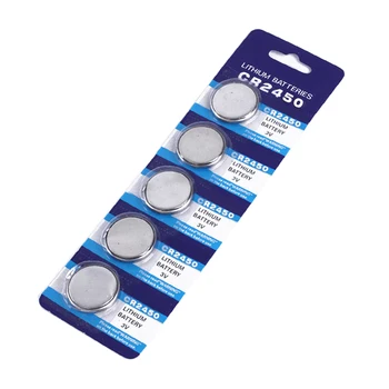 

Centechia Hot Sale Hot Sale 100 x Cell Button Coin Battery CR2450 2450 ECR2450 KCR2450 5029LC LM2450 Lithium Battery
