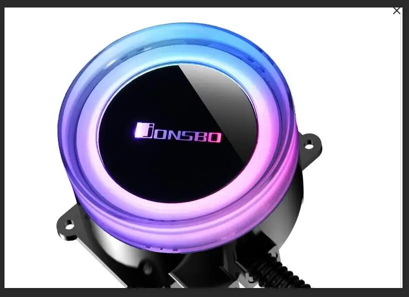 Jonsbo Angel Eye TW2-120 240 501 601RGB автоматический меняющий цвета жидкий процессор кулер для настольного компьютера чехол радиатор