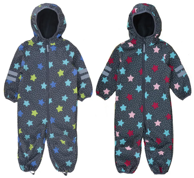 

Children's soft shell pants outdoor jumpsuit boys and girls Children's waterproof jumpsuit, warm jumpsuit