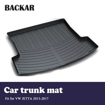 

Backar Car Cargo Rear Trunk Mat Styling Boot Liner Tray Anti-slip Mat For VW Jetta Mk6/A6 2013 2014 2015 2016 2017 Accessories