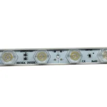 300 шт/партия 6 светодиодный s edge-lit 24 В Nichia Светодиодные полосы бар для двухсторонних световые короба знаки, люменов 3030 светодиодные полосы