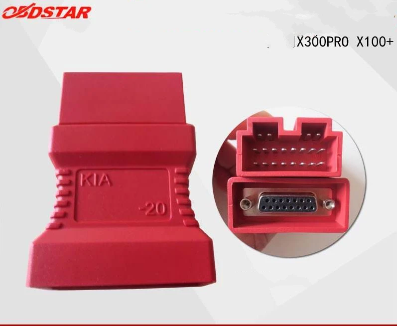 For OBDSTAR for Hyundai Kia-20 OBD II Connecter for X100+ X300PRO OBD 2 OBD-II Adaptor OBDII Obd2 Adapter OBD2