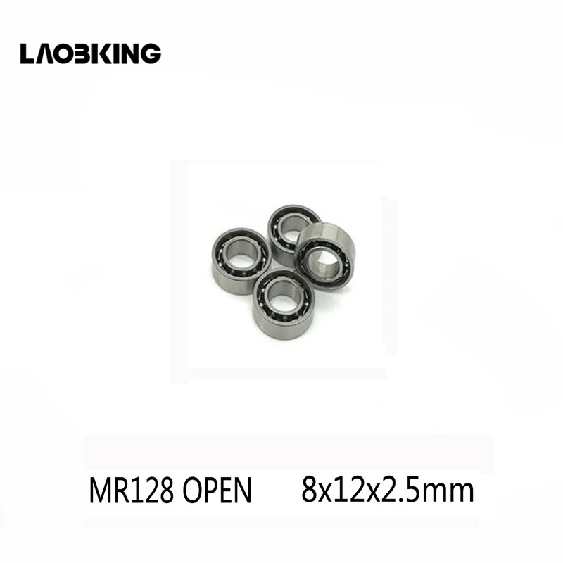 10 шт. MR128 открытые 8X12X2 5 мм Товары МОДЕЛЬ Миниатюрный подшипник MR128open 8*12*2 Открытый