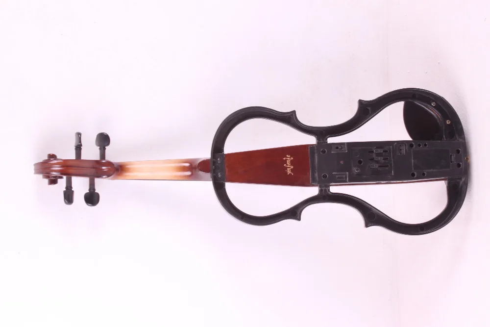 Новинка 4/4 электрическая скрипка Solidwood мощный звук Большой Джек маленький мастер