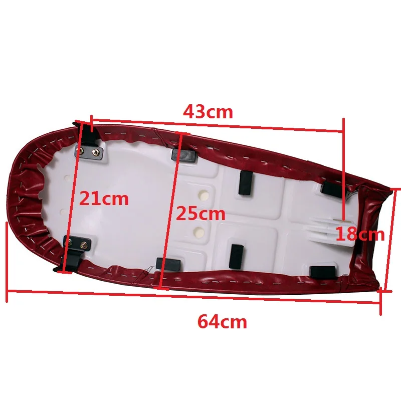Мотоциклетное седло для кафе Racer Hump ретро 64 см Suzuk GS Yamah XJ Honda CB| |