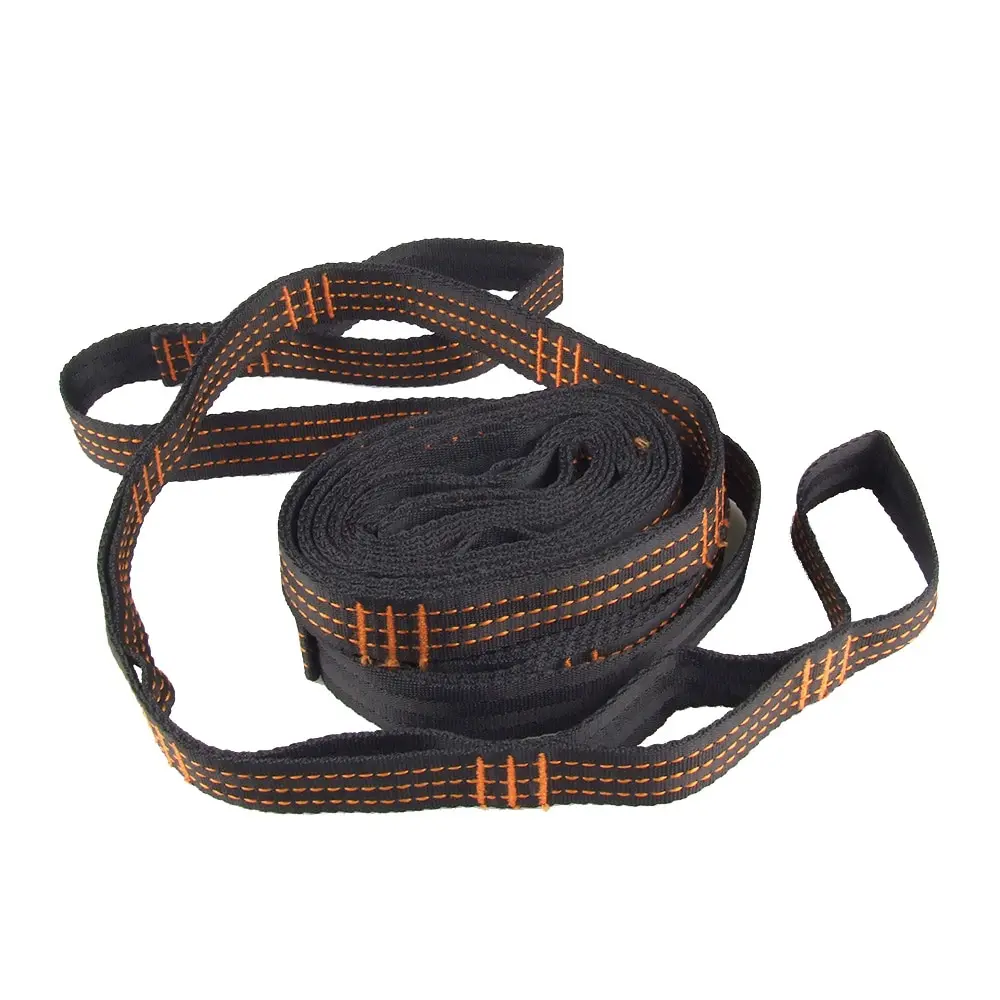 

Strong Hammock Hanging Belt Hammock Strap Rope With 2/12/15 Loops Double Hammock Tree Straps Camping Hiking Travel Kit