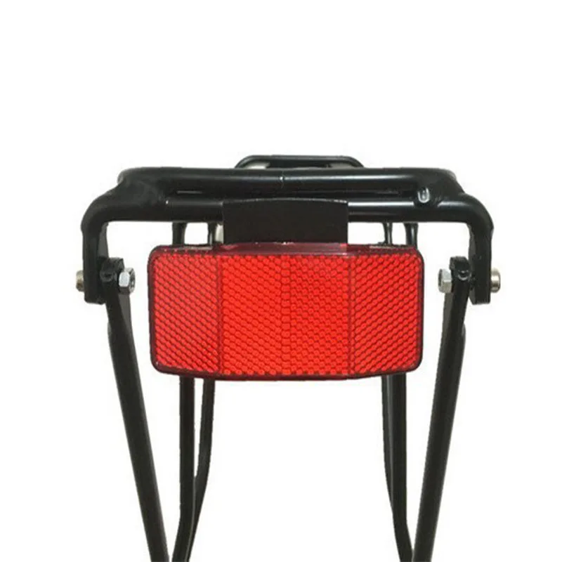 

Onature bike reflector Bicycle Rack Tail Rear Reflective Light Cycling Safety Red Warning Reflect Light For Rear Carrier Rack