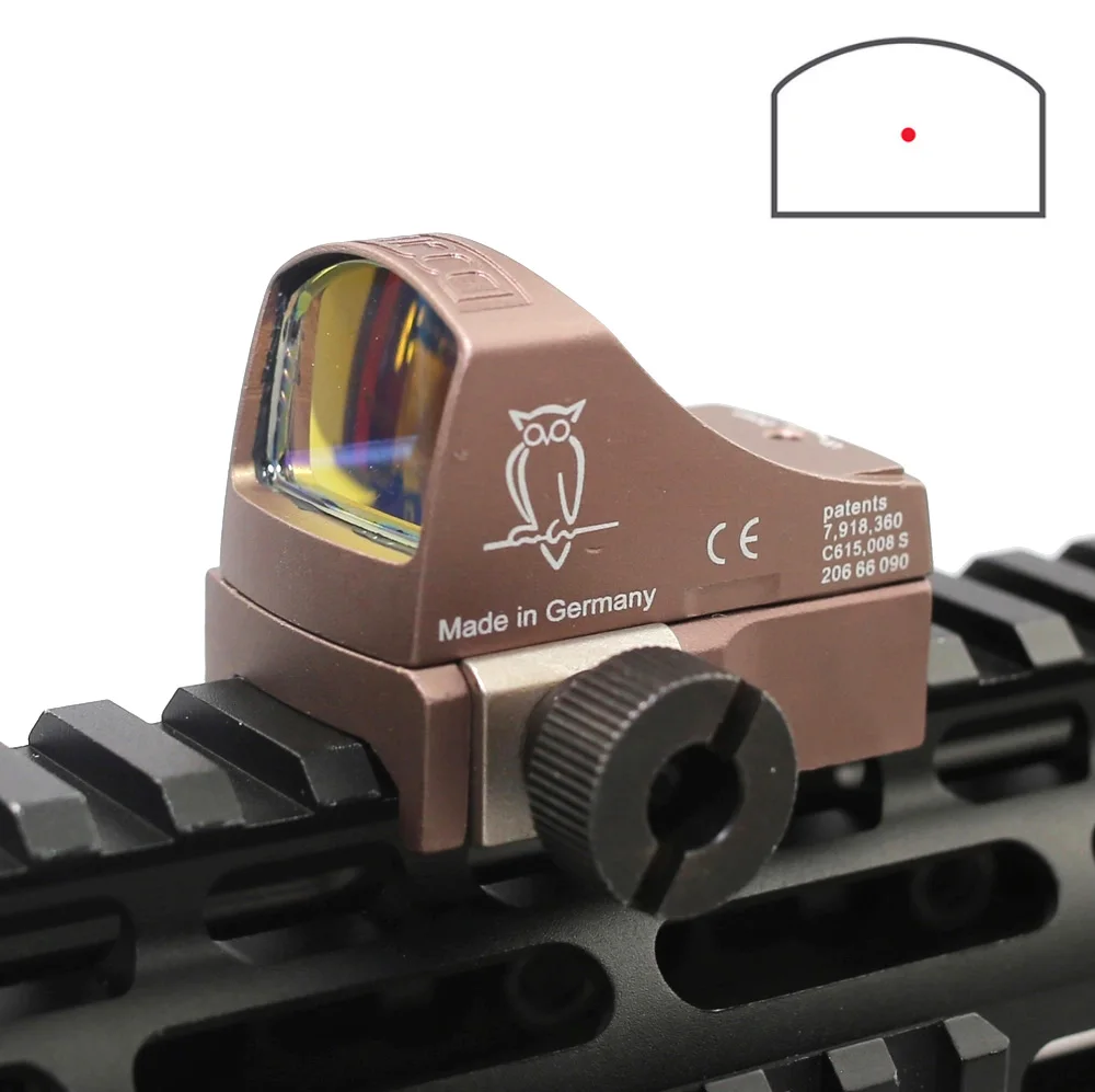 

Doctor Sight ||| Mini Red Dot Rifle Scope Micro Dot Reflex Holographic Dot Sight Optics Hunting Scopes for Airsoft Rifle
