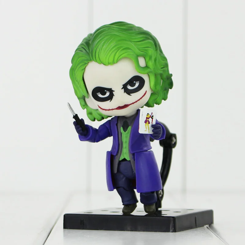 10 cmPVC Nendoroid Бэтмен Джокер из "Темного рыцаря" окрашенная фигурка злодея