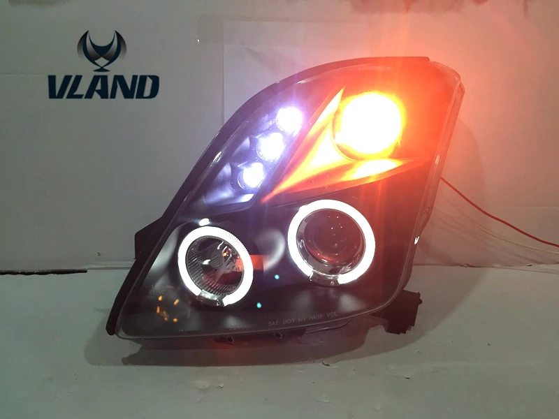 VLAND фабрика для автомобиля фара Swift светодиодный фар 2005 2006 2007 2008 2009 2010 головного