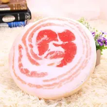 35cm emulational 3D meat Plush toys pillow cushion Pork Creative birthday gift